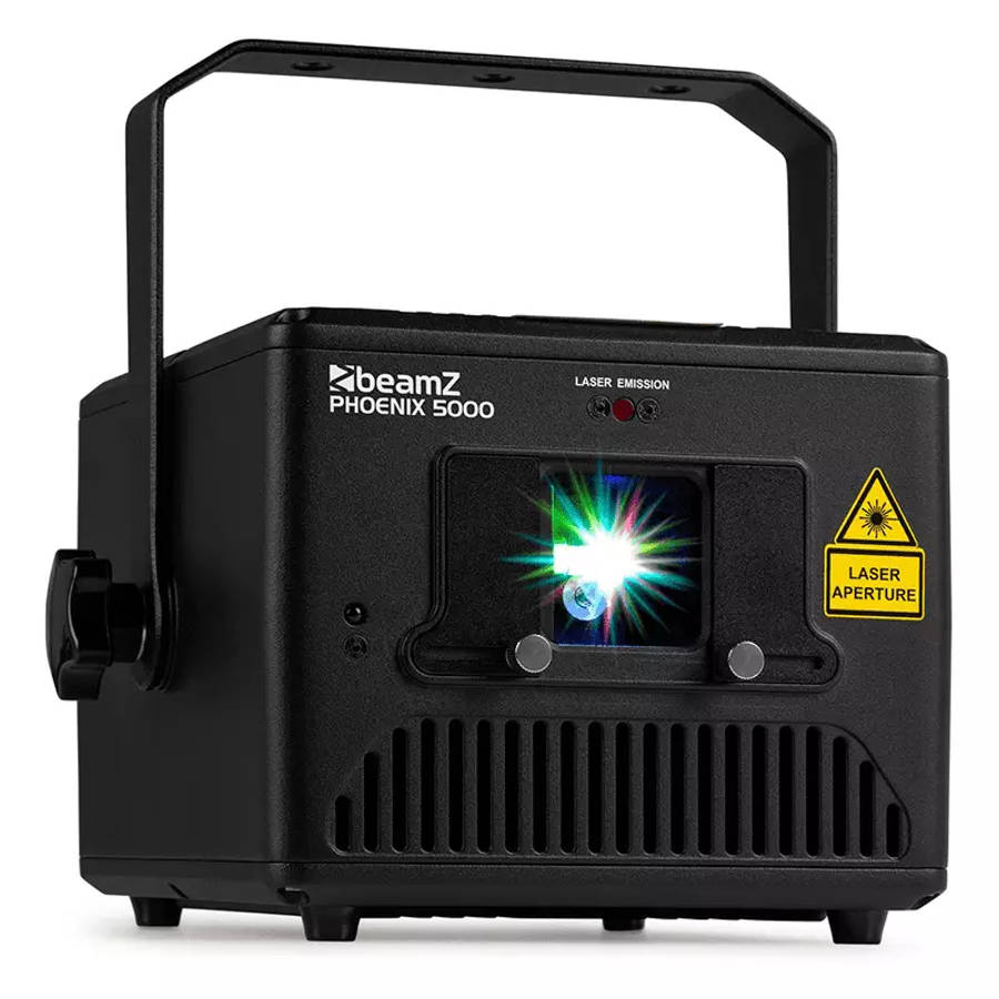BEAMZ PHOENIX5000 ANALOG LASER RGB 5W