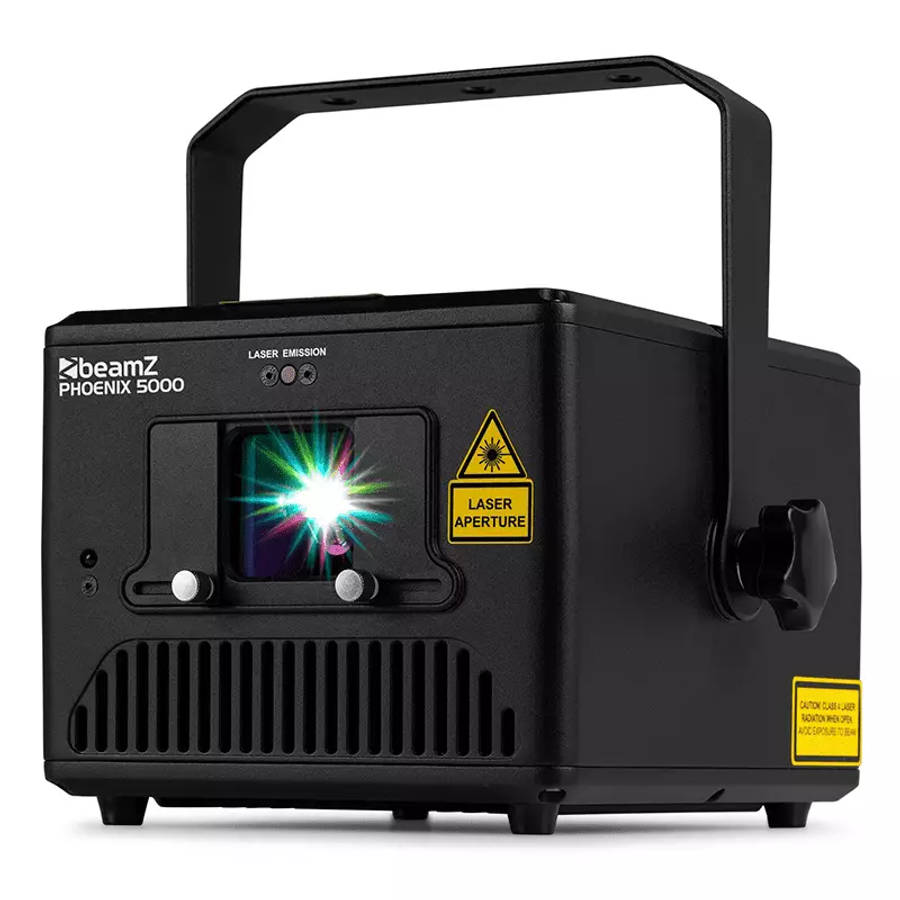 BEAMZ PHOENIX5000 ANALOG LASER RGB 5W