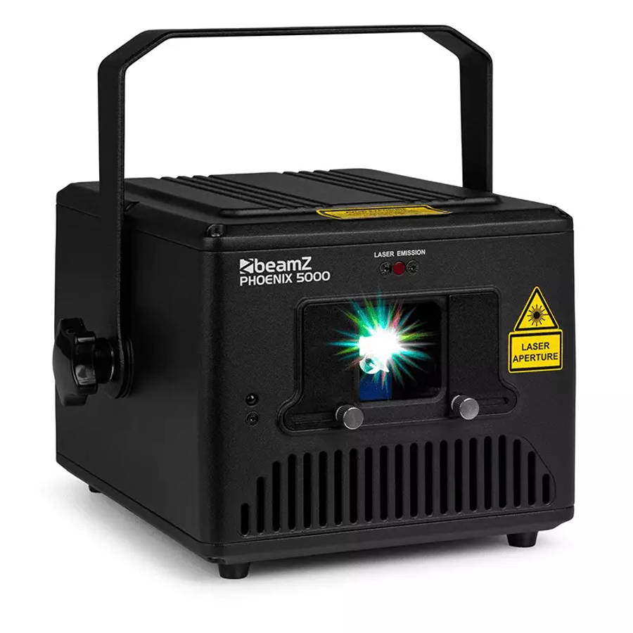BEAMZ PHOENIX5000 ANALOG LASER RGB 5W