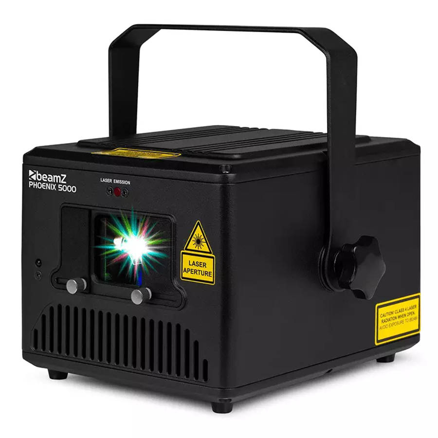 BEAMZ PHOENIX5000 ANALOG LASER RGB 5W