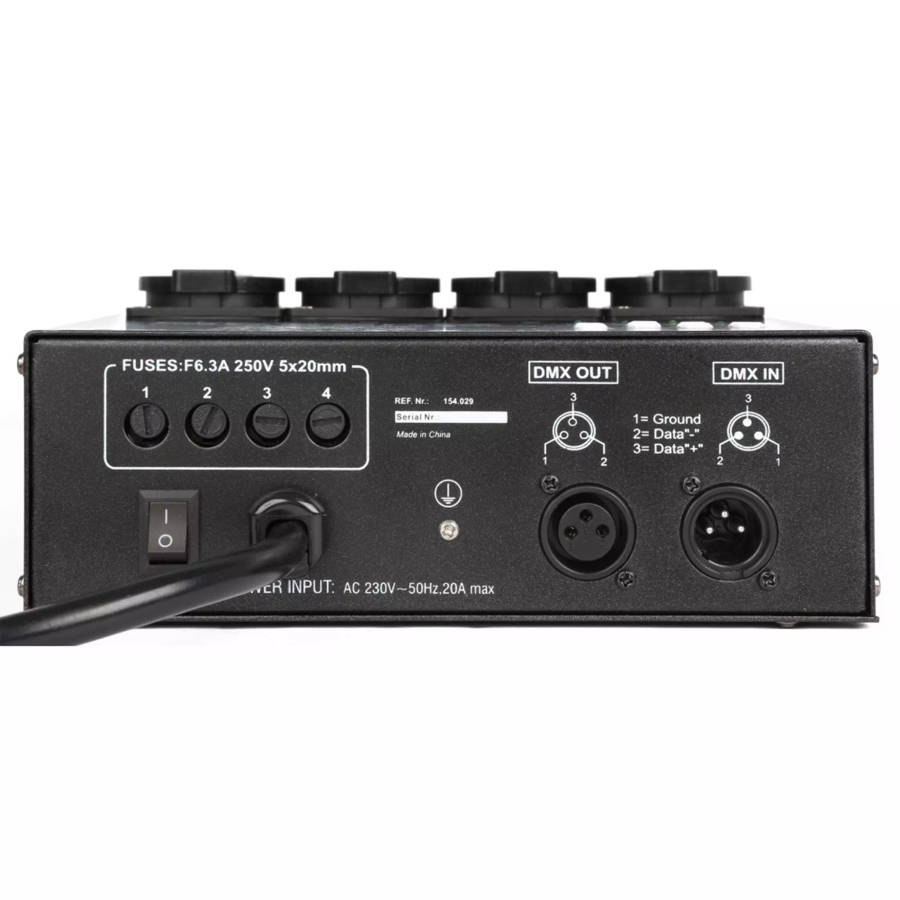 BEAMZ DMX SWITCH PACK II 4 CHANNEL