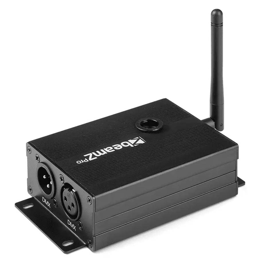 BEAMZPRO WTR10 WIRELESS DMX TRANSMITTER/RECEIVER