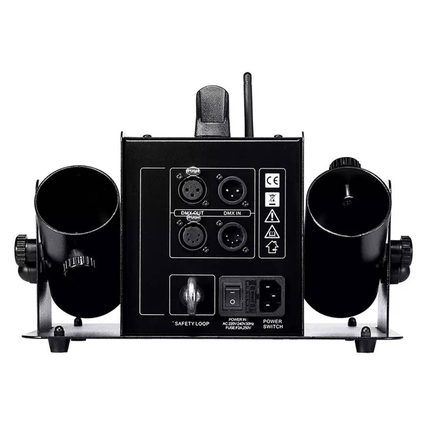 DJPOWER R-5 DUAL-OUTPUT ELECTRIC CONFETTI LAUNCHER