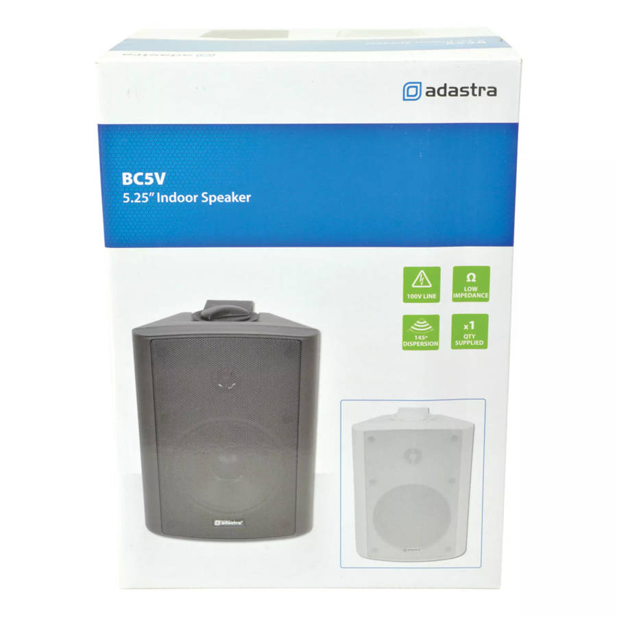 ADASTRA BC5V-W WALL MOUNT SPEAKER 5INCH WHITE 45W 100V