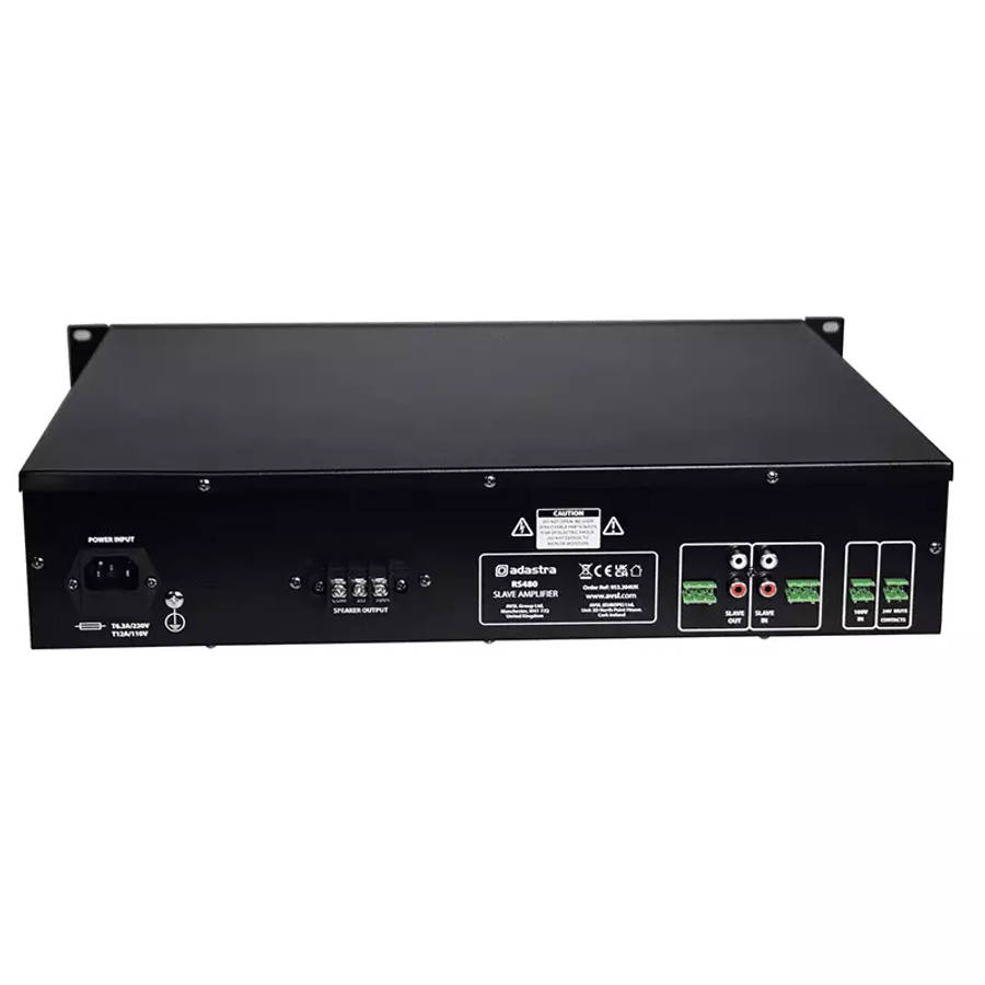 ADASTRA RS480 SLAVE AMPLIFIER 100V 480W