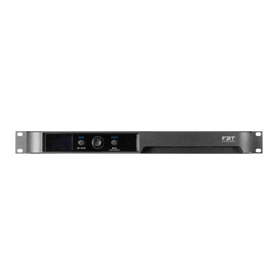 FBT MIURA1208I AMPLIFIER 8x 150W 100V