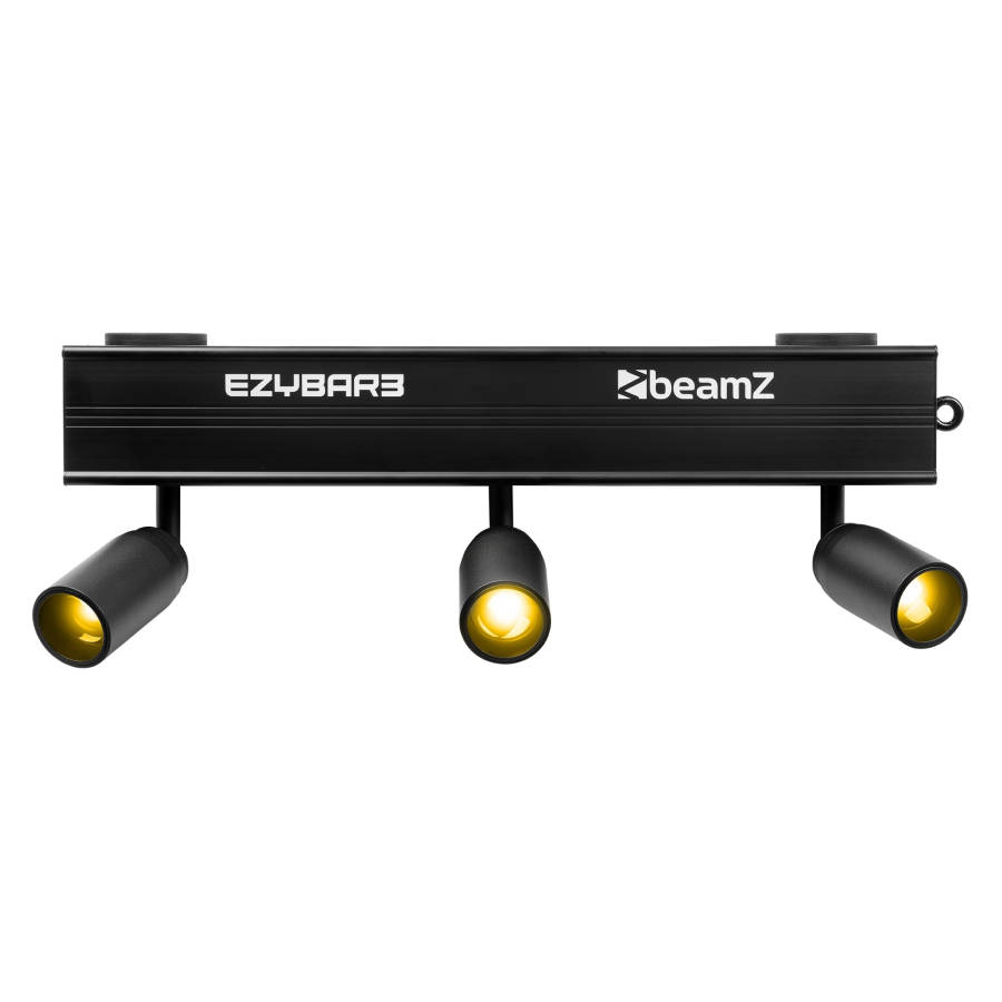 BEAMZ EZYBAR3 LED BATTERY BAR LIGHT 3X 10W WW/CW IP20