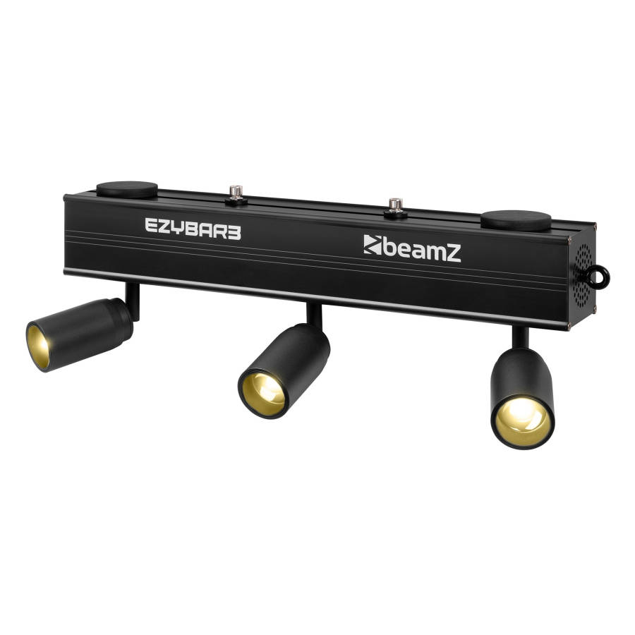 BEAMZ EZYBAR3 LED BATTERY BAR LIGHT 3X 10W WW/CW IP20