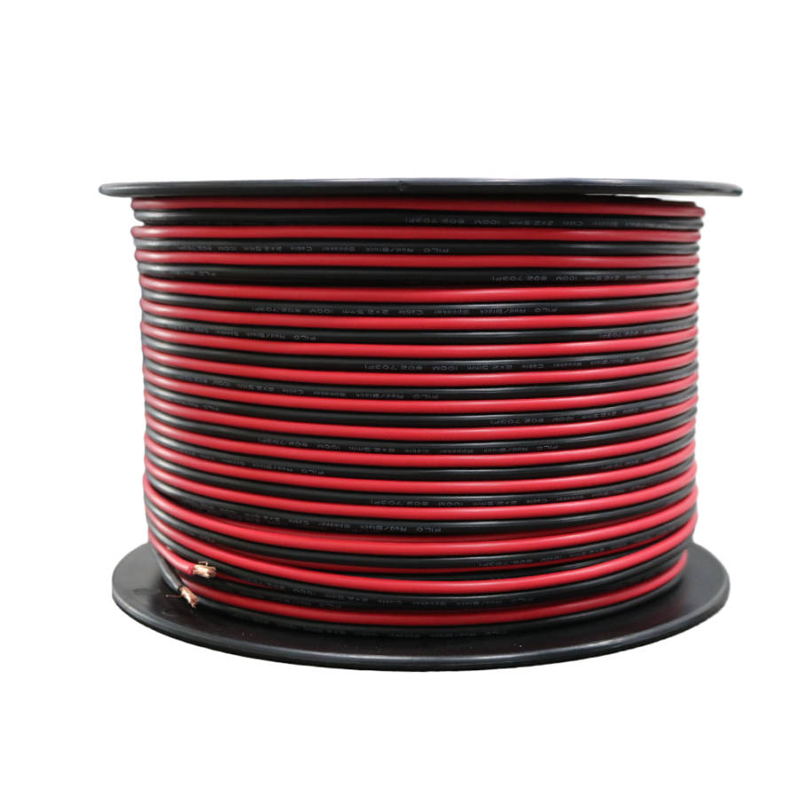 FILO TF2.5RB SPEAKER CABLE 2.5MM RED/BLACK 100M