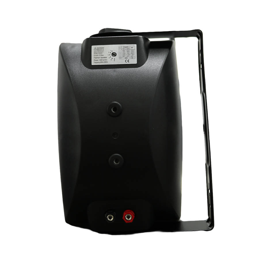 FILO BP5VB PASSIVE WALL MOUNT SPEAKER 5.25INCH BLACK 30W 100V