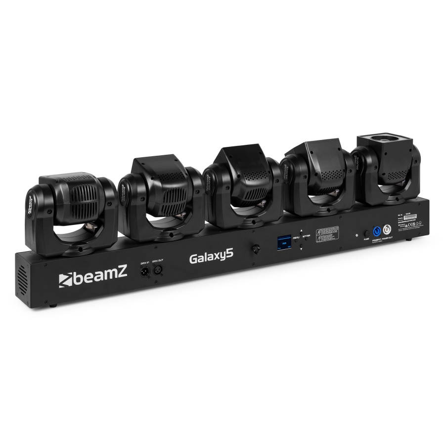 BEAMZ GALAXY5 MOVING HEAD BAR 5X 40W RGBW IP20