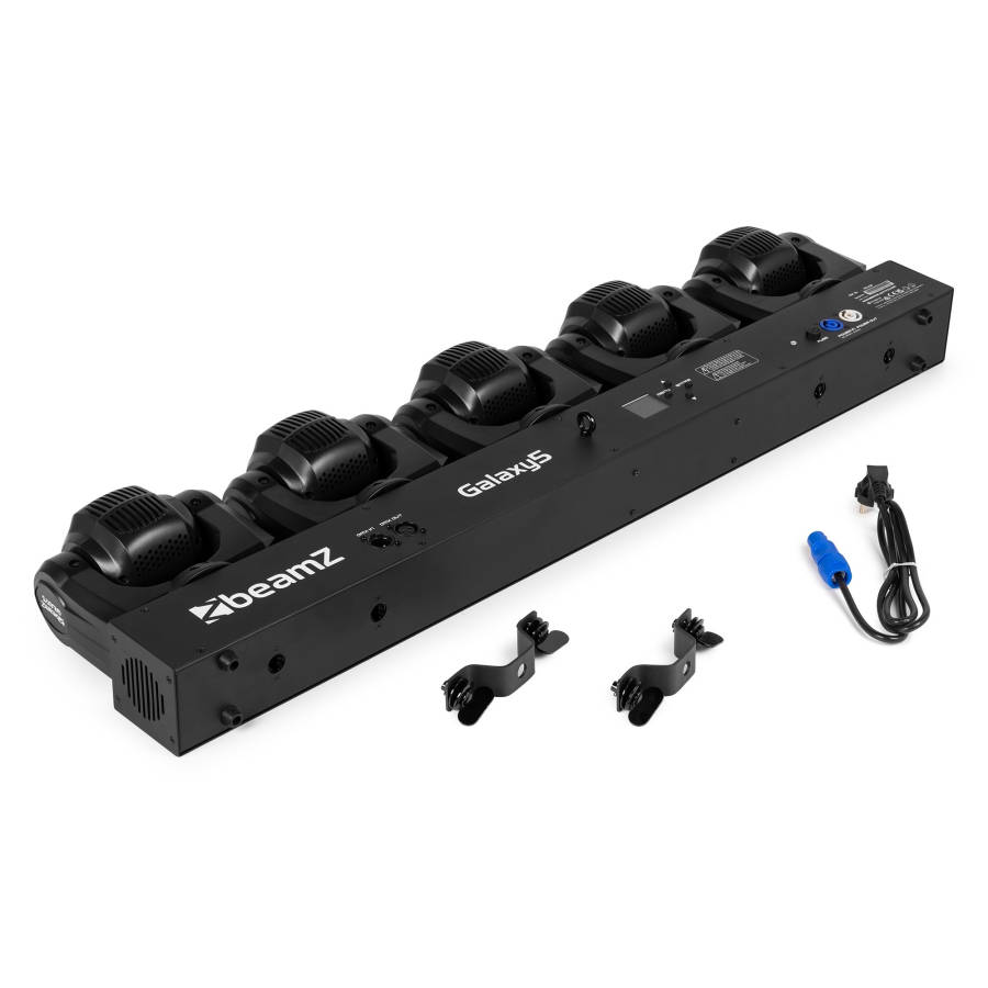 BEAMZ GALAXY5 MOVING HEAD BAR 5X 40W RGBW IP20