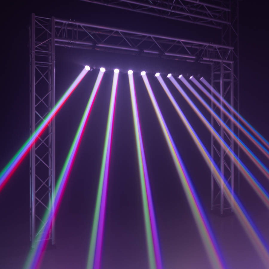 BEAMZ GALAXY5 MOVING HEAD BAR 5X 40W RGBW IP20