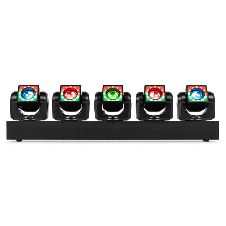 BEAMZ GALAXY5 MOVING HEAD BAR 5X 40W RGBW IP20