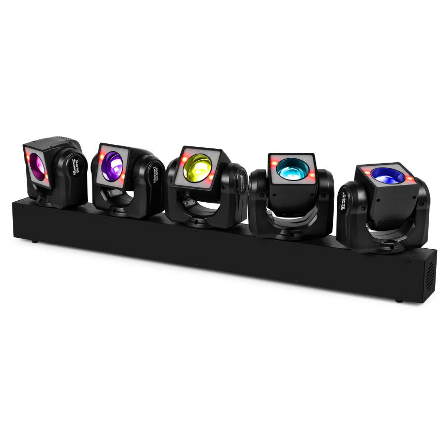 BEAMZ GALAXY5 MOVING HEAD BAR 5X 40W RGBW IP20