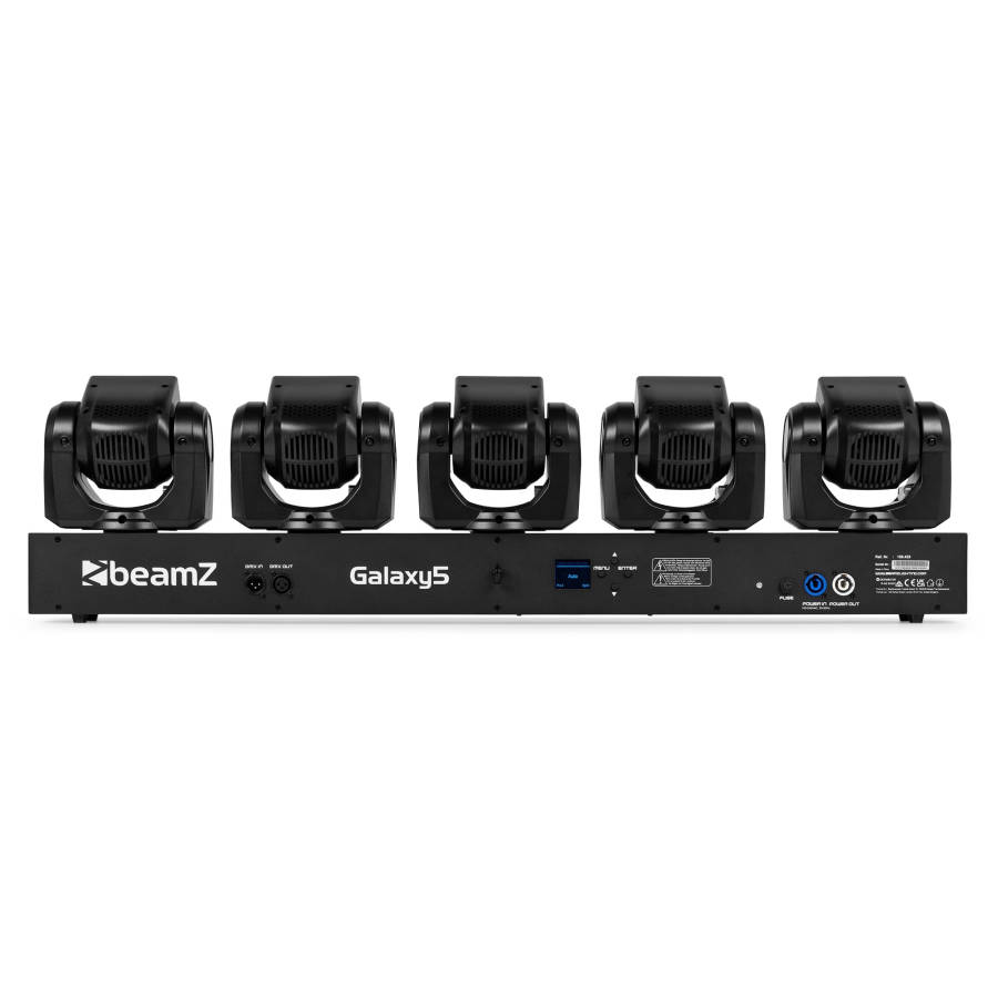 BEAMZ GALAXY5 MOVING HEAD BAR 5X 40W RGBW IP20