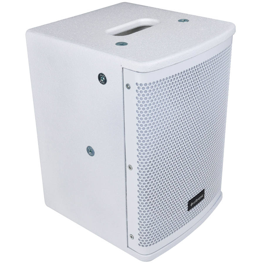 CITRONIC CUBA-6W WALL MOUNT SPEAKER 6INCH WHITE 100W 8OHM