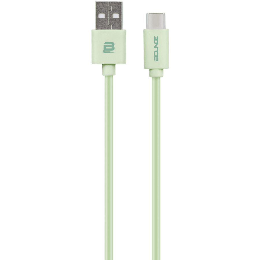 Bounce Cord series 10W 2m USB toType C cable - Green