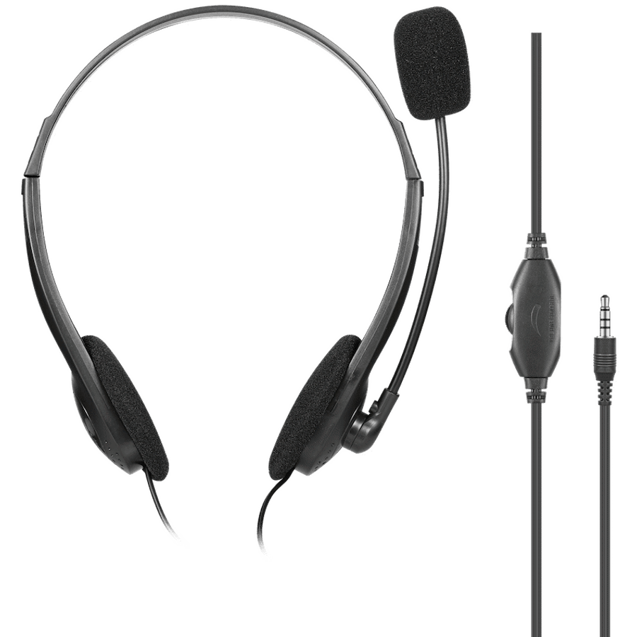Volkano Chat 2 Stereo Headset with Boom Microphone