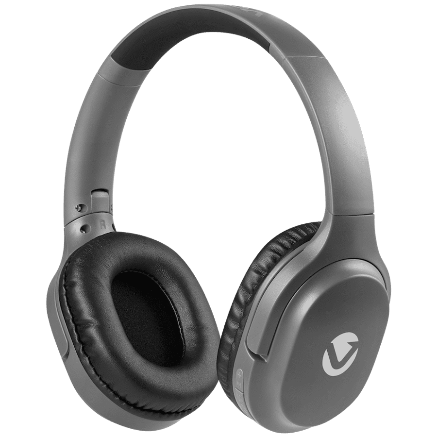 Volkano Pebble Series Bluetooth Headphones - Dark Grey