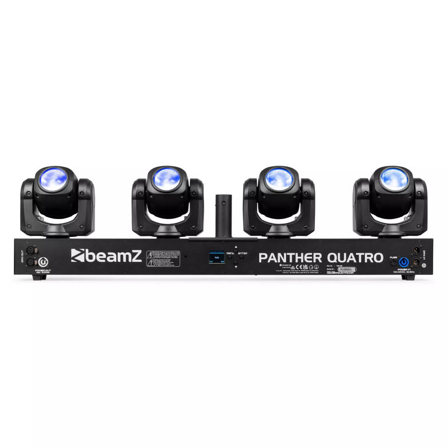 BEAMZ PANTHER QUATRO BEAM BAR 4X 40W RGBW IP20
