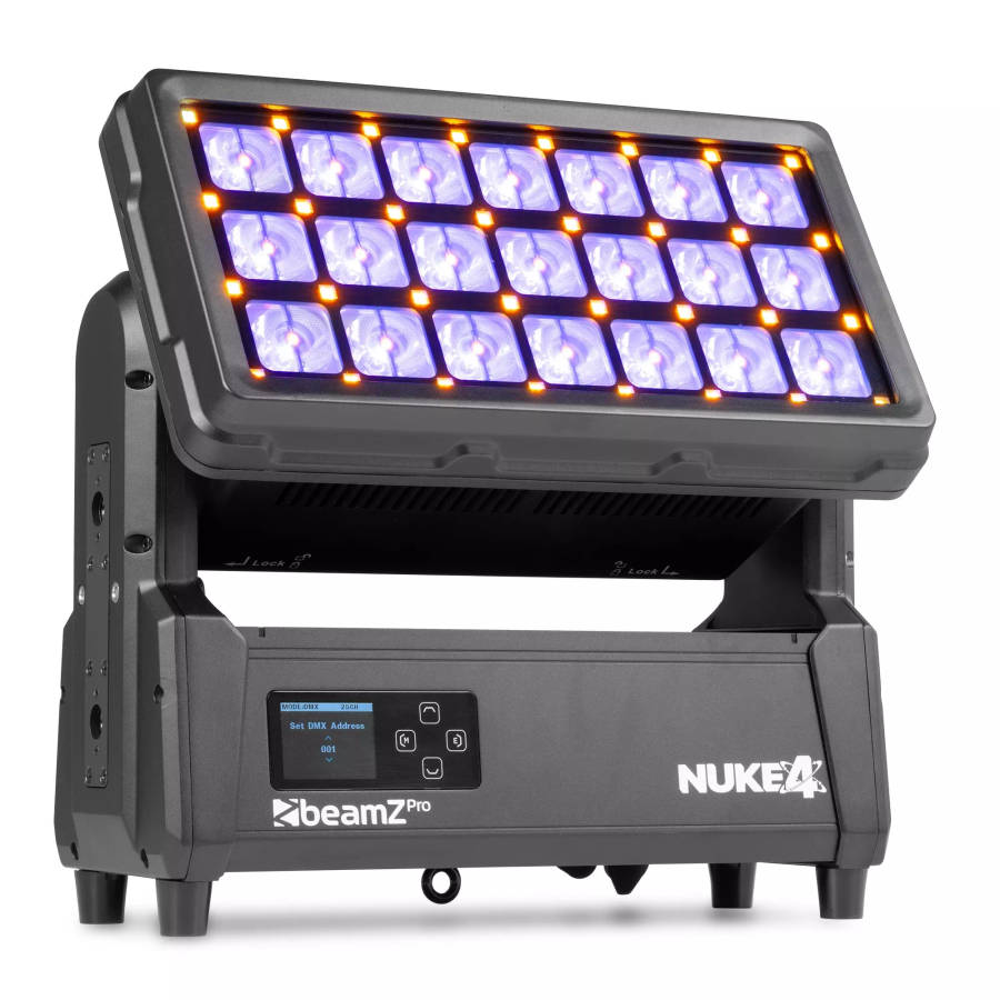 BEAMZPRO NUKE4 LED MOTORIZED BEAM 21X 40W RGBA IP65
