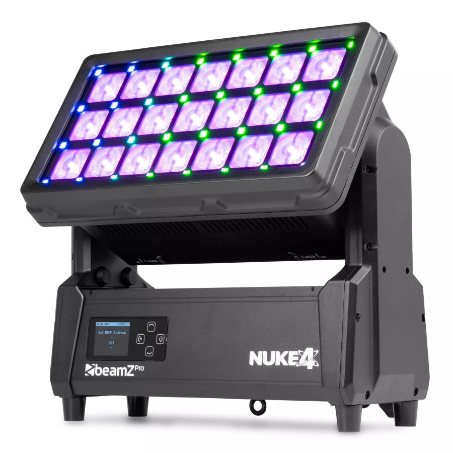 BEAMZPRO NUKE4 LED MOTORIZED BEAM 21X 40W RGBA IP65