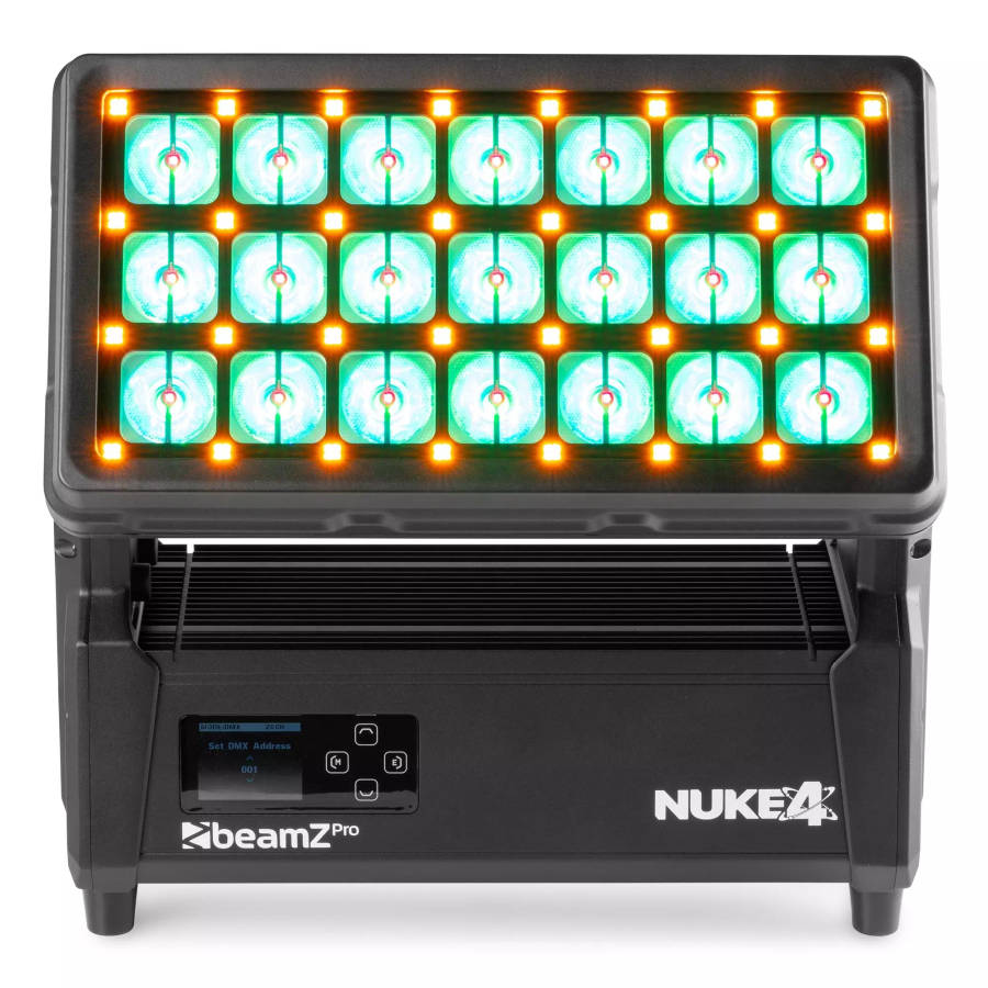 BEAMZPRO NUKE4 LED MOTORIZED BEAM 21X 40W RGBA IP65