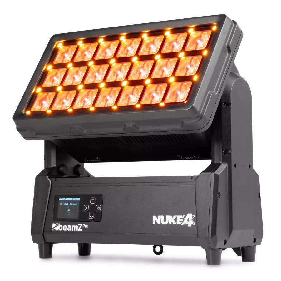 BEAMZPRO NUKE4 LED MOTORIZED BEAM 21X 40W RGBA IP65
