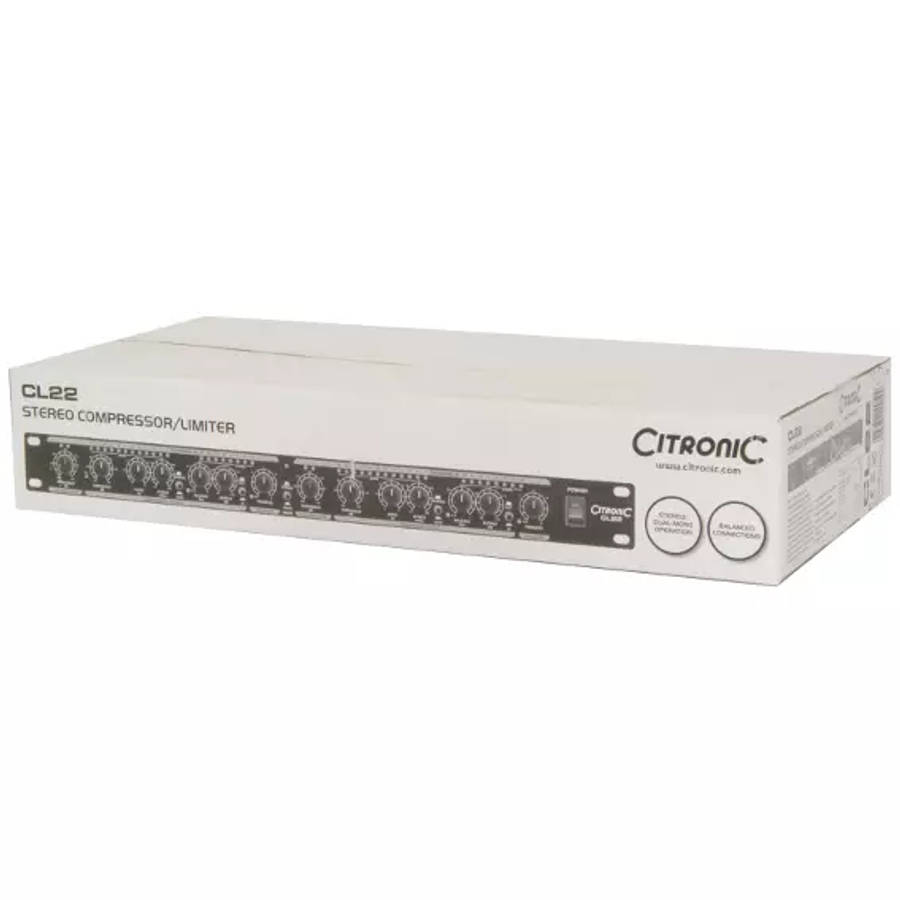 CITRONIC CL22 STEREO CPMPRESSOR/LIMITER/GATE