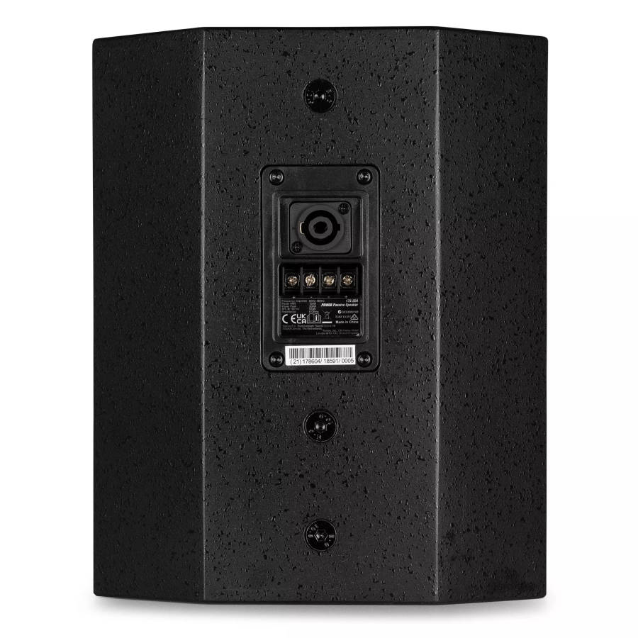 PDM PDW6B PASSIVE WALL MOUNT SPEAKER 6INCH BLACK 150W 8OHM IP20