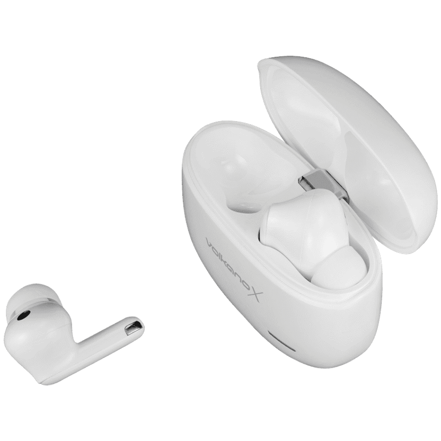 VolkanoX VXT200S Hybrid ANC TWS Earphones - White