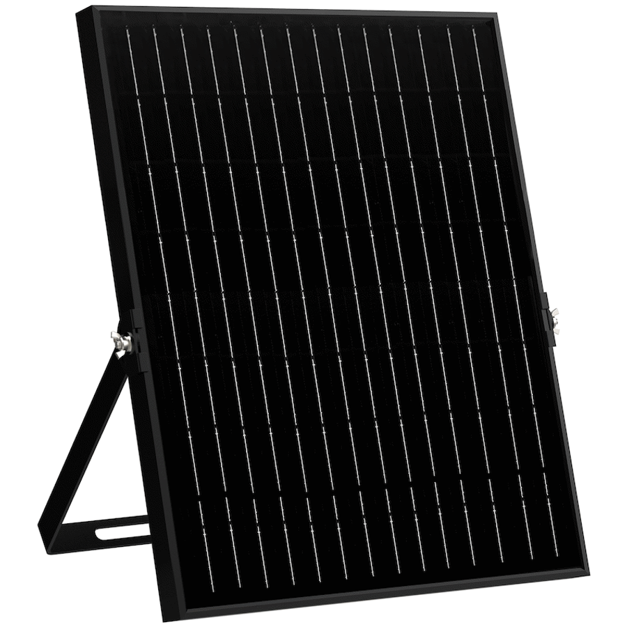 Ellies Nebula Series 300W Solar Flood Light  with 3CCT -BK