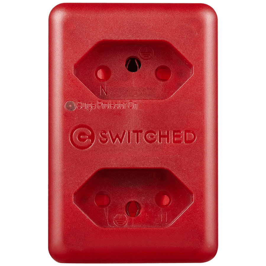 Switched 2-way High Surge Protection Network Router Safe Adaptor 230v-16A