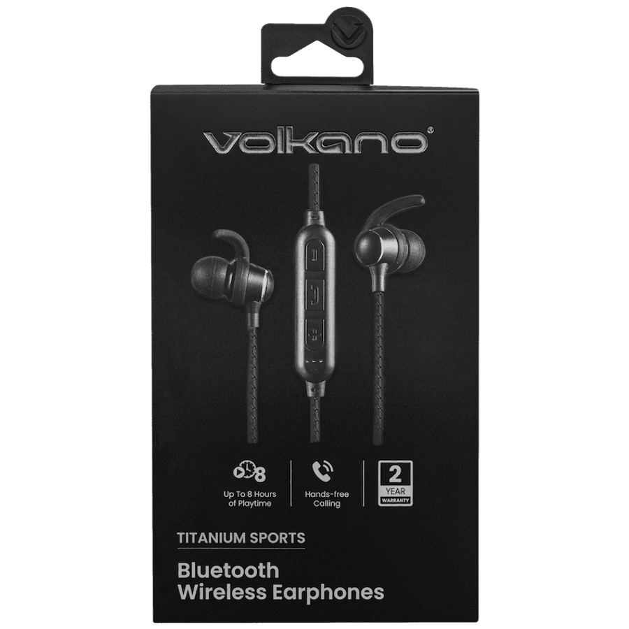 Volkano Titanium Sports Series Bluetooth Earphones