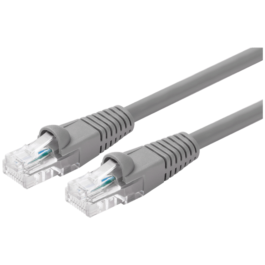 Volkano Network Series RJ-45 Network Cable, CAT5, 5m - Grey