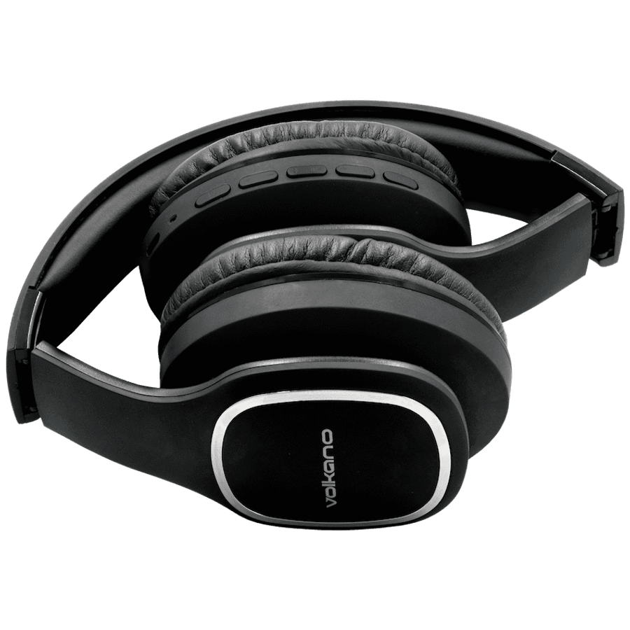 Volkano Phonic Series Bluetooth Full Size Headphones - Black