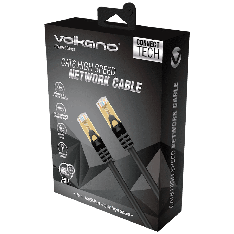 Volkano Connect Series CAT6 Network Cable 5m