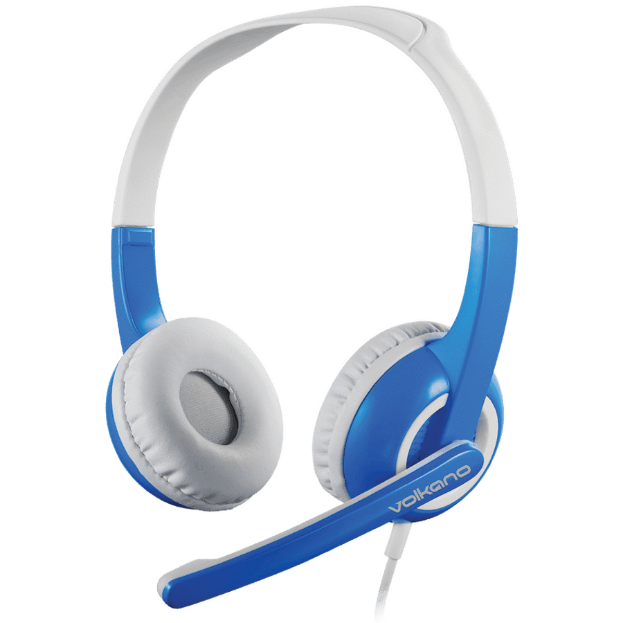 Volkano Kids Chat Junior series headset with mic - Blue