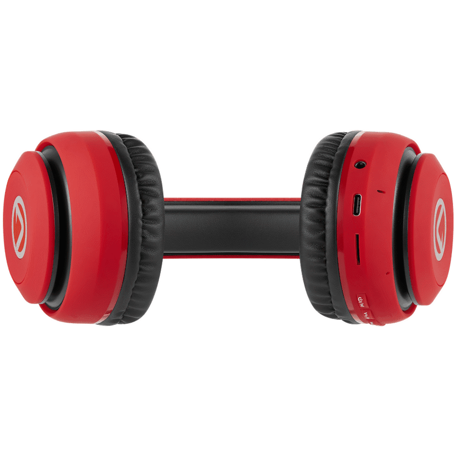Volkano Impulse Series Bluetooth Headphones - Red