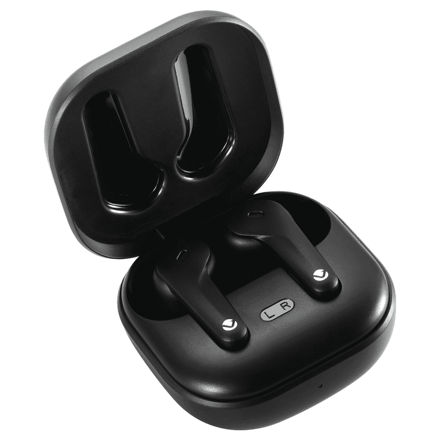 Volkano Silento ANC Series True Wireless + Charging Case - Black