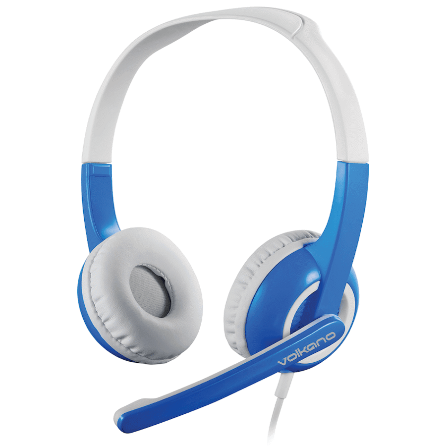 Volkano Kids Chat Junior series headset with mic - Blue