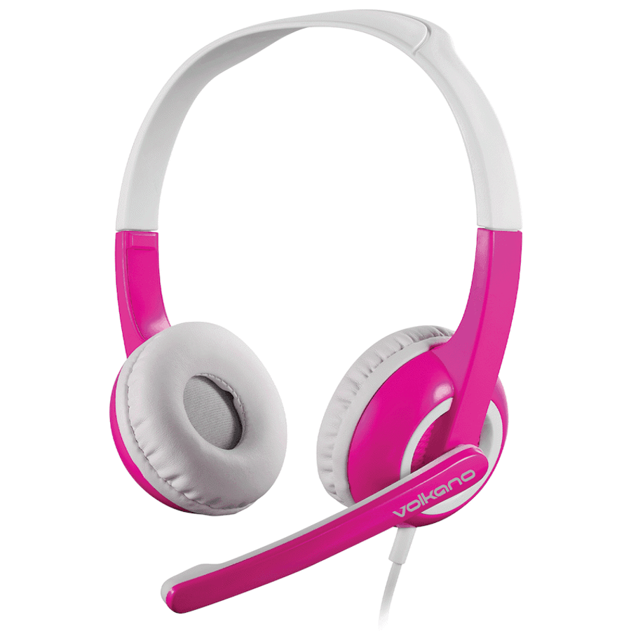 Volkano Kids Chat Junior Series Headset with Mic - Pink