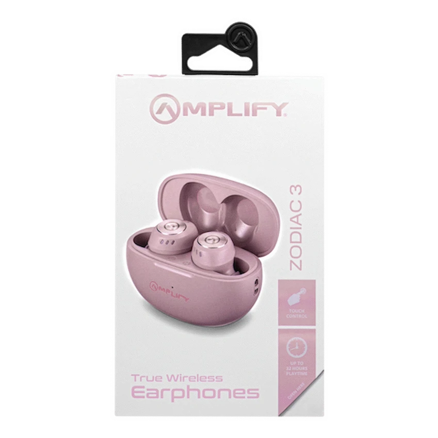 Amplify Zodiac 3 True Wireless Earphones - Pink