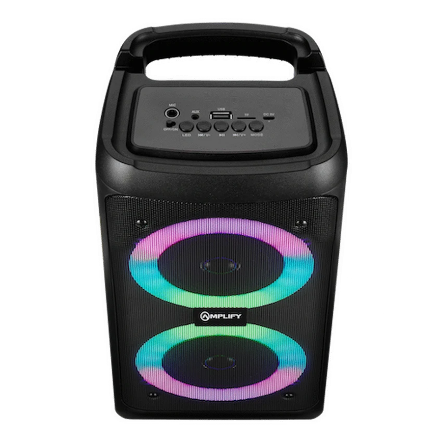Amplify Megavibe Series Dual 4" Party Speaker - Black