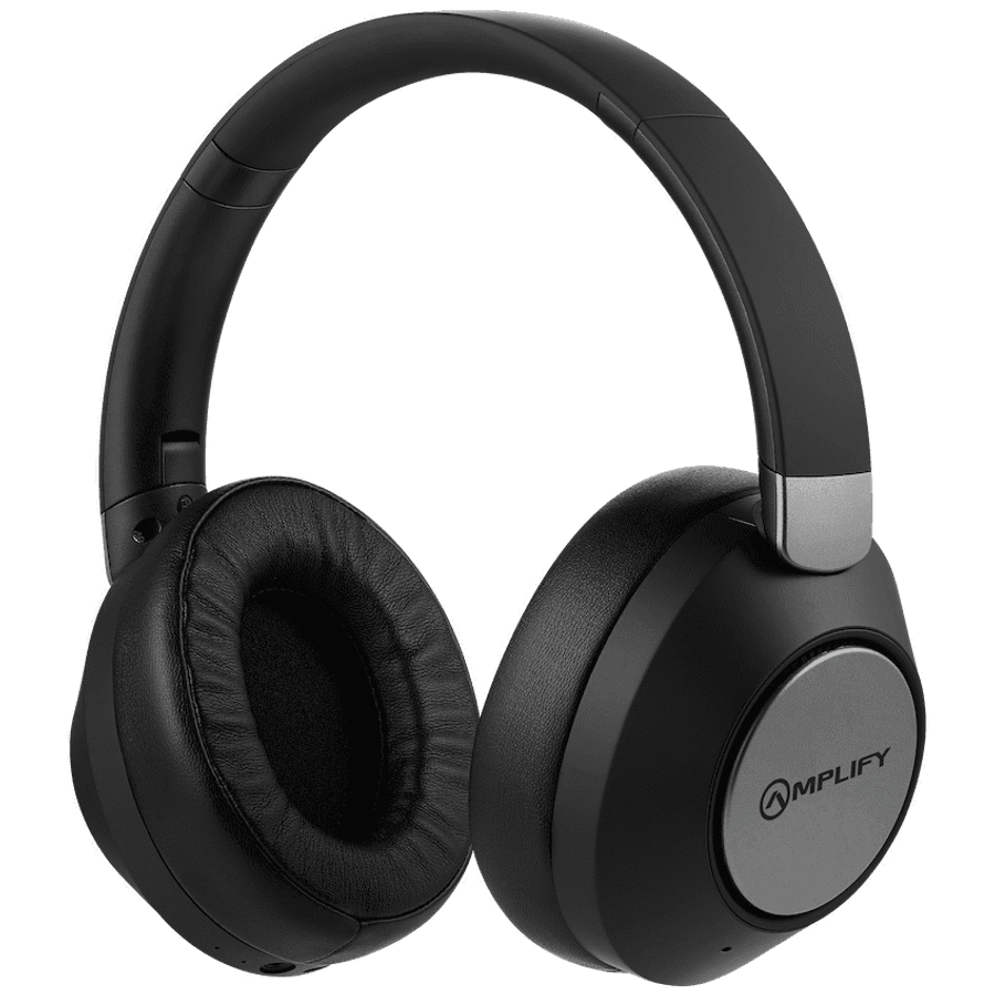 Amplify Onyx Bluetooth Wireless Headphones with ANC - Black