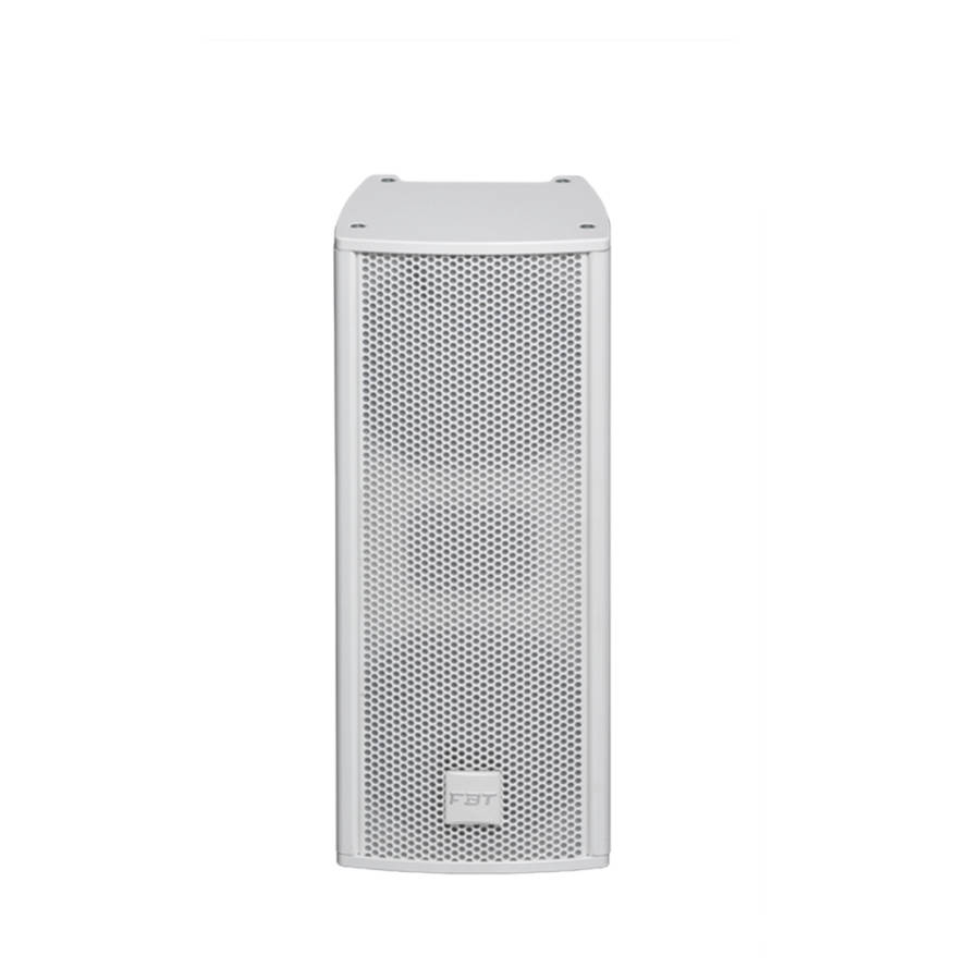 FBT VERTUSCLA204TW COLUMN SPEAKER SYSYEM 2X 4INCH WHITE 80W 100V IP55