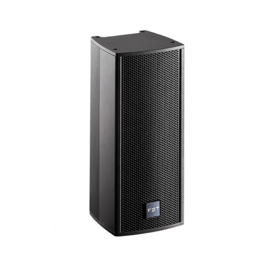 FBT VERTUSCLA204TB COLUMN SPEAKER SYSYEM 2X 4INCH BLACK 80W 100V IP55