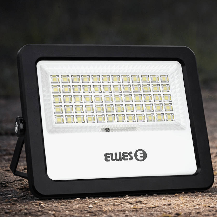 Ellies Nebula Series 60W Solar Flood Light  with 3CCT -BK
