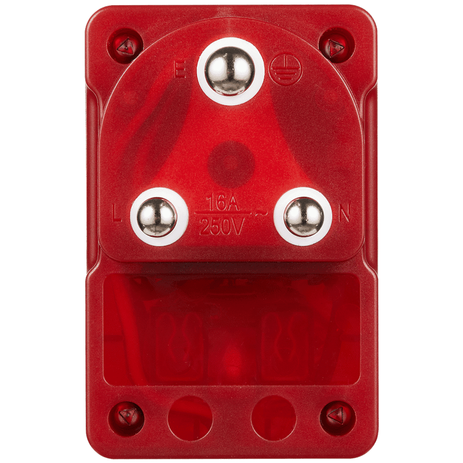 Switched 2-way High Surge Protection Network Router Safe Adaptor 230v-16A